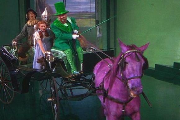Purple horse in Wizard of Oz